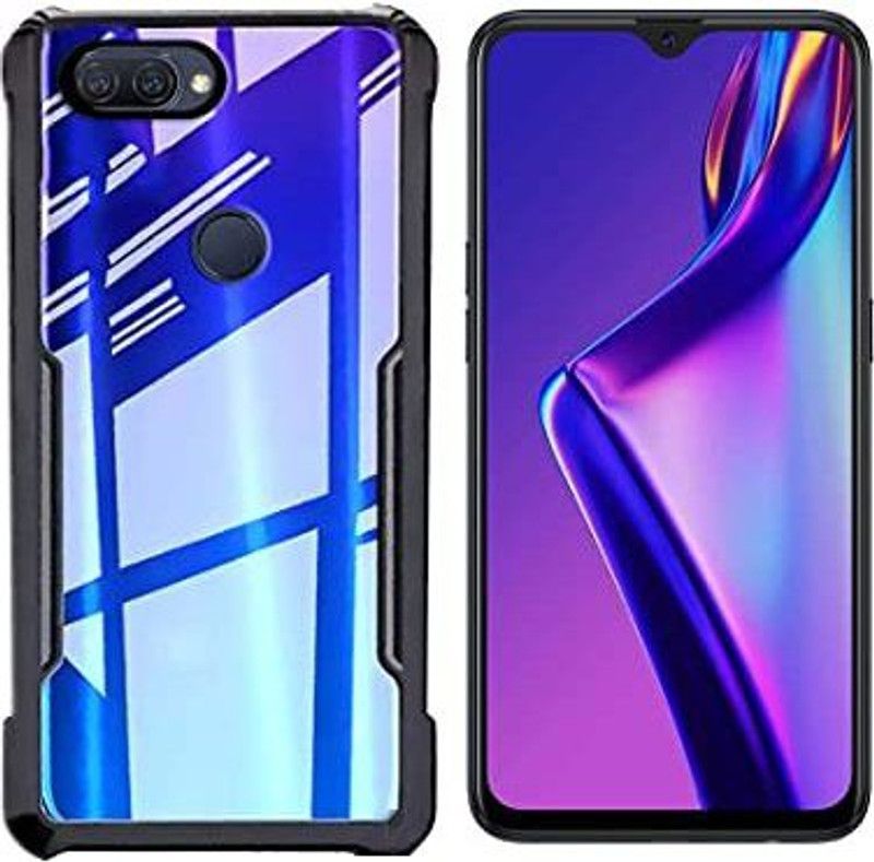 Wowcase Back Cover for Realme 2 Pro  (Transparent, Grip Case, Pack of: 1)