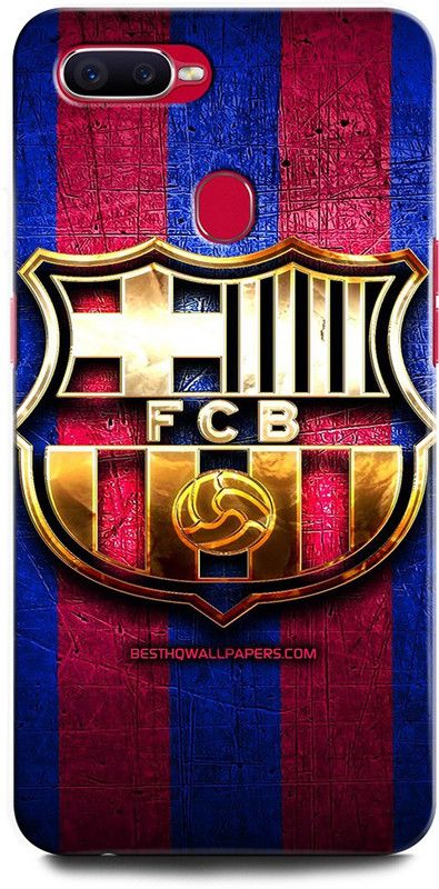 ORBIQE Back Cover for Realme 2 Pro 1801 BARCELONA, EMBLEM, FOOTBALL, FCB, SPORTS  (Multicolor, Hard Case, Pack of: 1)