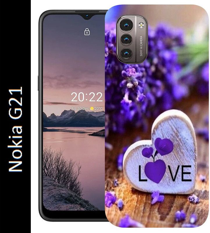 BeauCase Back Cover for Nokia G21  (Multicolor, Grip Case, Silicon, Pack of: 1)