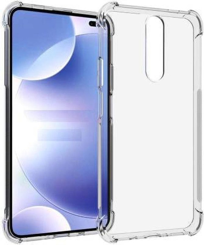 LIKEDESIGN Back Cover for Poco X2  (Transparent, Silicon, Pack of: 1)