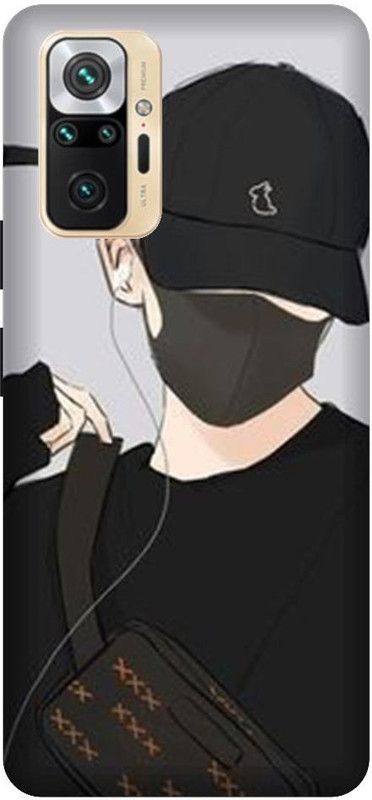 GRAFIQE Back Cover for REDMI Note 10 Pro M2101K6P BOY,MASK BOY, ALONE BOY, ATTITUDE BOY  (Multicolor, Shock Proof, Pack of: 1)