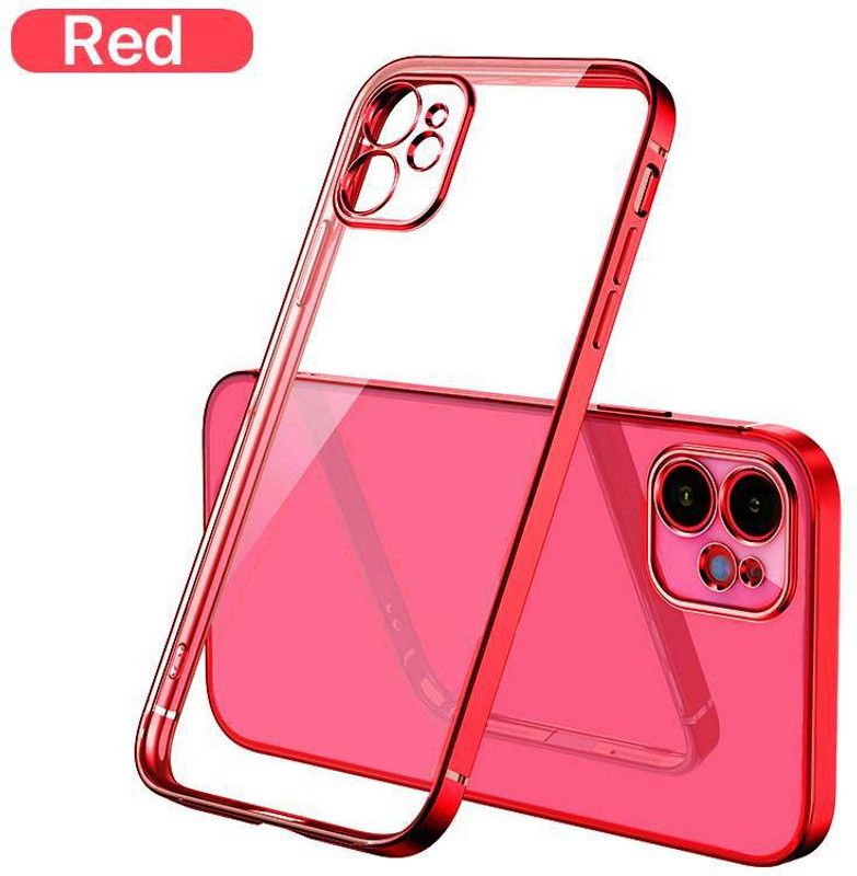 FLIPMART COVER Back Cover for iPHONE 12 PRO MAX  (Red, Pack of: 1)