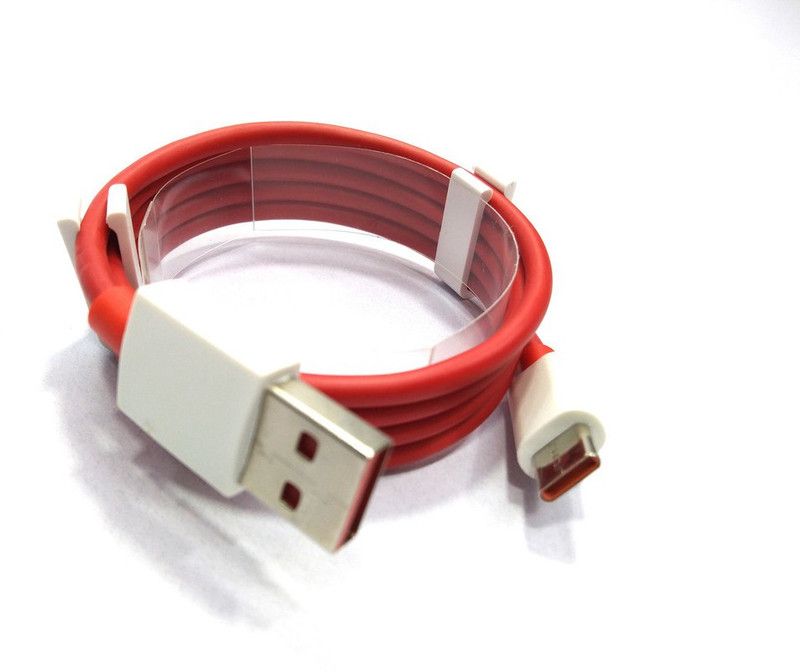 AYUVEDA USB Type C Cable 6.5 A 1.00342999999995 m Copper Braiding fast charging type b  (Compatible with USB-A to USB-C Cable Compatible with Oneplus 7 | Oneplus 7T | Oneplus 7T Pro, Red, One Cable)