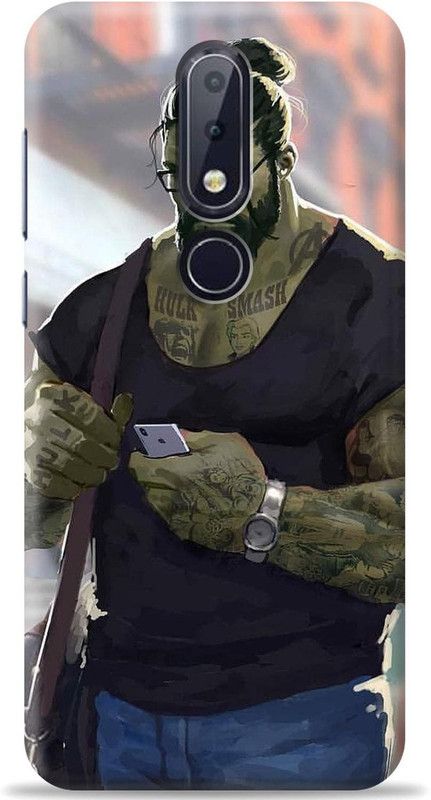 Swagr Back Cover for Nokia 6.1 Plus  (Multicolor, Shock Proof, Pack of: 1)