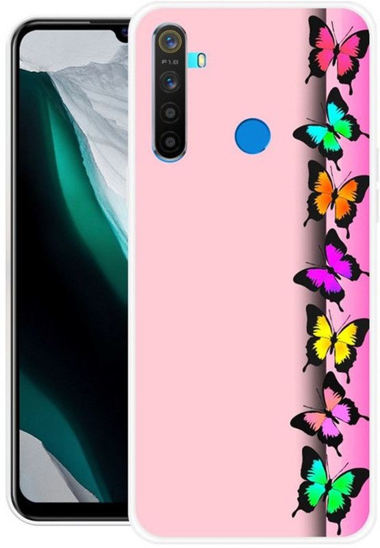 RLM Back Cover for REALME 5  (Multicolor, Shock Proof, Silicon, Pack of: 1)