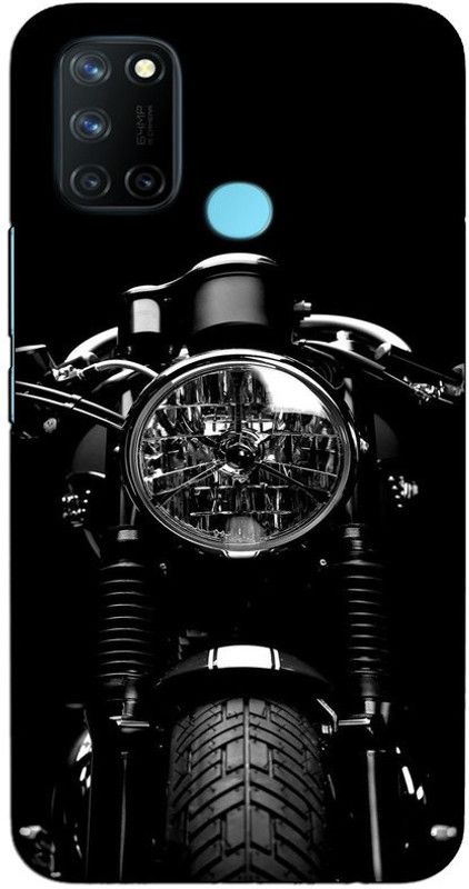 CROKIAN Back Cover for Realme 7i Bike Back Cover  (Multicolor, Hard Case, Pack of: 1)