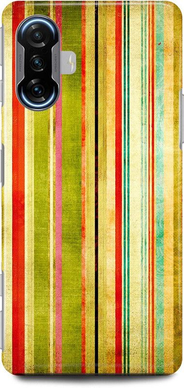 play fast Back Cover for POCO F3 GT RAINBOW, ART, COLORFUL, ABSTRACT, ART  (Multicolor, Hard Case, Pack of: 1)