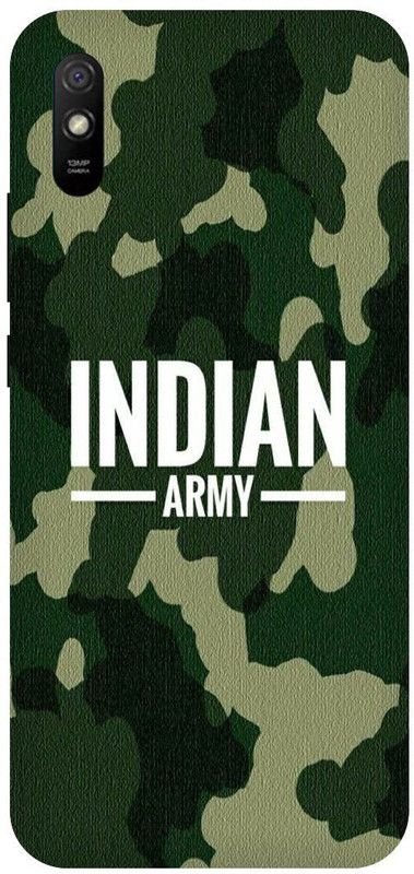 THE NARAYANA COLLECTIONS Back Cover for REDMI 9i SPORT-INDIAN,ARMY,SIGN,DRESS,FOGI  (Multicolor, Hard Case, Pack of: 1)