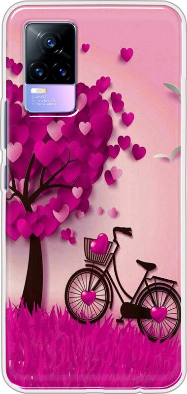 Coolcase Back Cover for Vivo Y73  (Multicolor, Flexible, Silicon)