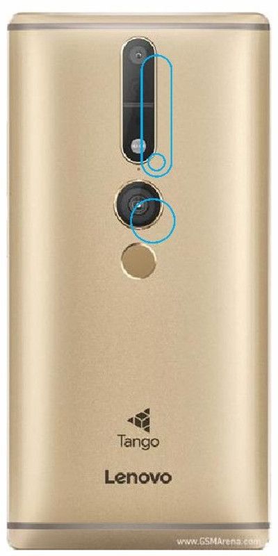 HEAVIN Back Camera Lens Glass Protector for Lenovo Phab 2 Pro  (Pack of: 1)