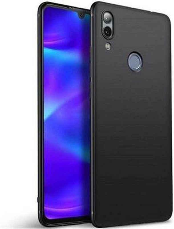 Stunny Back Cover for Samsung A20  (Black, Shock Proof, Silicon, Pack of: 1)