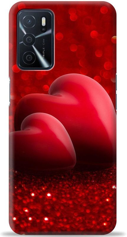 Dreamer Back Cover for Oppo A16  (Red, Pack of: 1)
