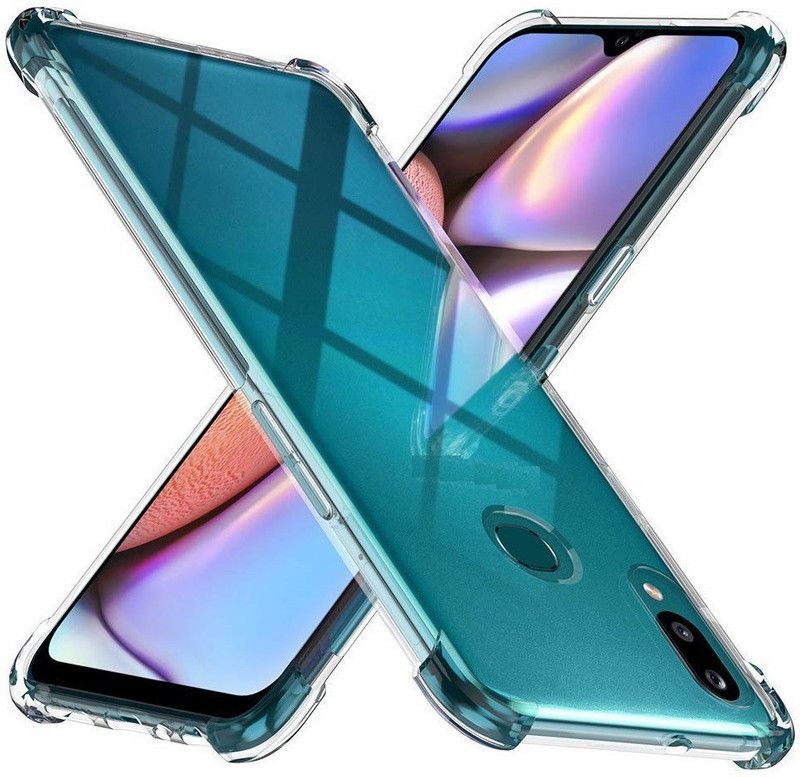 Phone Back Cover Back Cover for Redmi 7  (Transparent, White, Grip Case)