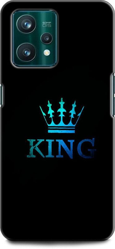 Dronk Back Cover for Realme 9 Pro+ 5G, RMX3392 CROWN, KING, GOLD, ART, ABSTRACT, TEXTURE, BLACK  (Multicolor, Dual Protection, Pack of: 1)
