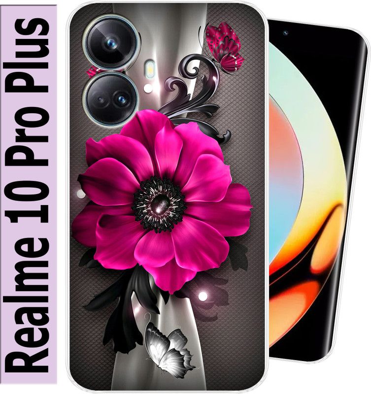Cooldone Back Cover for Realme 10 Pro Plus  (Multicolor, Flexible, Silicon, Pack of: 1)