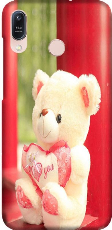 LEEMARA Back Cover for Asus Zenfone Max (M1) ZB555KL_X00PD - Teddy Bear Mobile Back Case Cover  (Multicolor, Hard Case, Pack of: 1)
