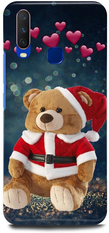 FUGGA Back Cover for Vivo Y12, 1904, TEDDY, BEAR, TOY, I, LOVE, TEDDY, CUTE, TEDDY  (Multicolor, Hard Case)