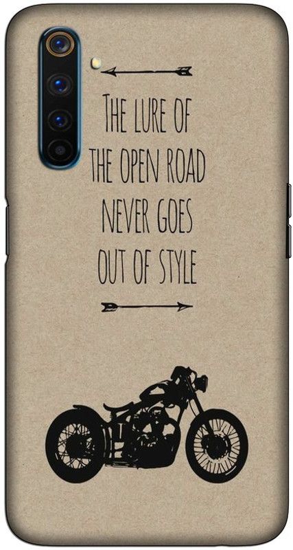 CROKIAN Back Cover for Realme 6 Pro Recing bike Back Cover  (Multicolor, Hard Case, Pack of: 1)
