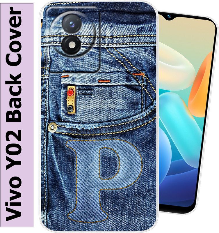 Tokito Back Cover for Vivo Y02  (Multicolor, Flexible, Silicon, Pack of: 1)