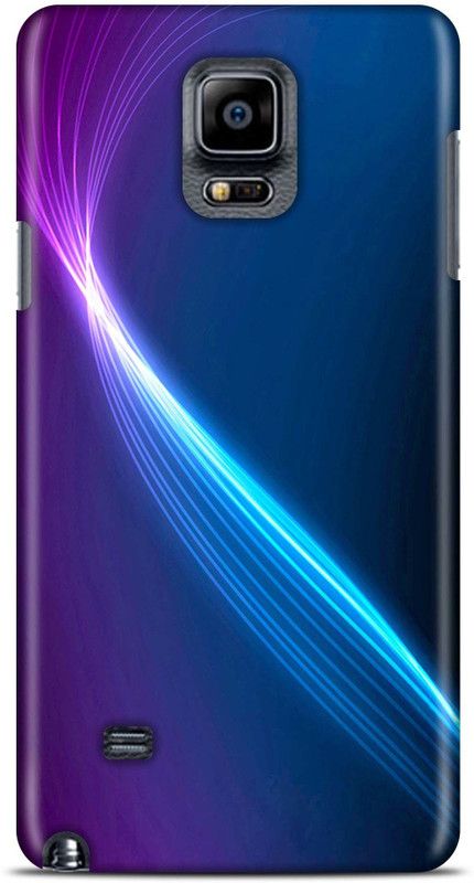 Sankee Back Cover for Samsung Galaxy Note 4 N910F  (Purple, Hard Case)
