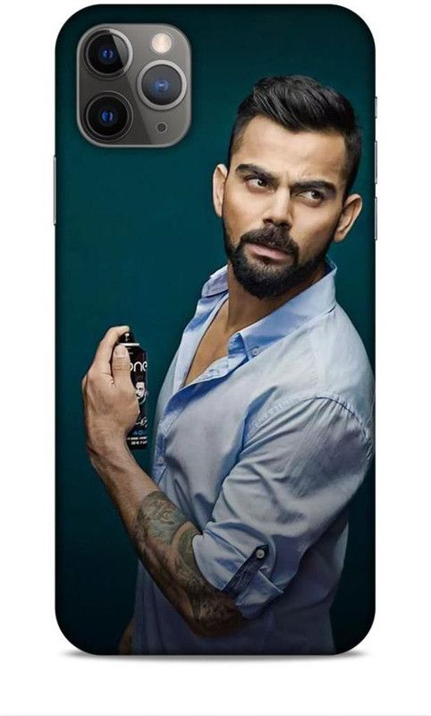 Trinetra Back Cover for Apple iPhone 11 Pro Max (Virat Kohli / Cricket Player / Indian Captain)  (Multicolor, Hard Case, Pack of: 1)