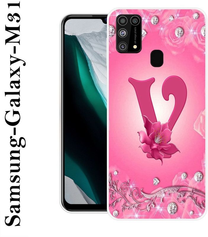 SHIVKUDI Back Cover for Samsung Galaxy M31  (Pink, Grip Case, Silicon)