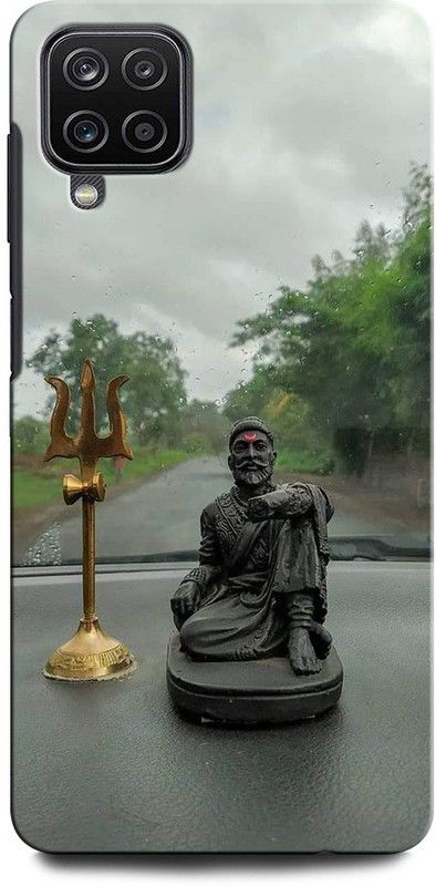 GRAFIQE Back Cover for SAMSUNG Galaxy A12 SHIVAJI, CHATRAPATI SHIVAJI MAHARAJ, INDIAN KING  (Multicolor, Shock Proof, Pack of: 1)