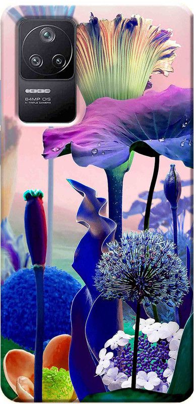 StroFit Back Cover for Poco F4 5G 2799  (Multicolor, Flexible, Silicon, Pack of: 1)