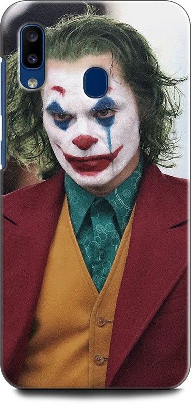 Afterglow Back Cover for SAMSUNG Galaxy A20 JOKER, JACQUELINE PHOENIX, JOKER MOVIE, JOKER, MOVIE, DC  (Multicolor, Shock Proof, Pack of: 1)