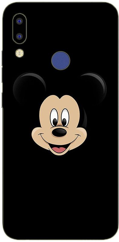 METOO Back Cover for Tecno i Air 2 Plus, Micky, Mouse Design Back Cover_Print_304  (Multicolor, Dual Protection, Silicon, Pack of: 1)