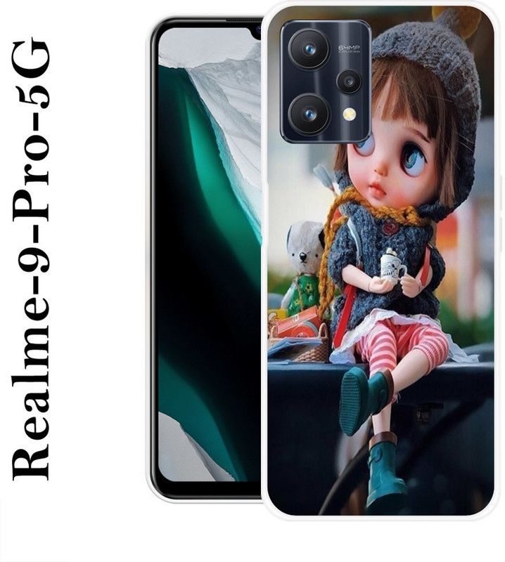 REALKING Back Cover for Realme 9 Pro 5G  (Multicolor, Silicon)
