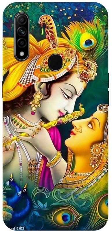 URCHIN Back Cover for Oppo A31Radha Krishna, Krishna and radha, Krishna, God  (Multicolor, Shock Proof, Pack of: 1)