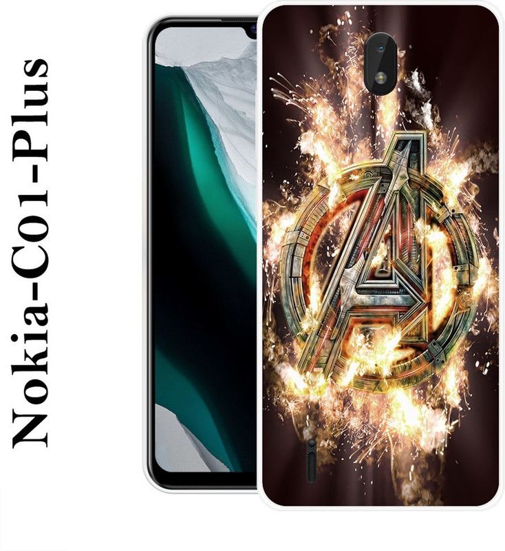 BAGRA Back Cover for Nokia C01 Plus  (Multicolor, Silicon)