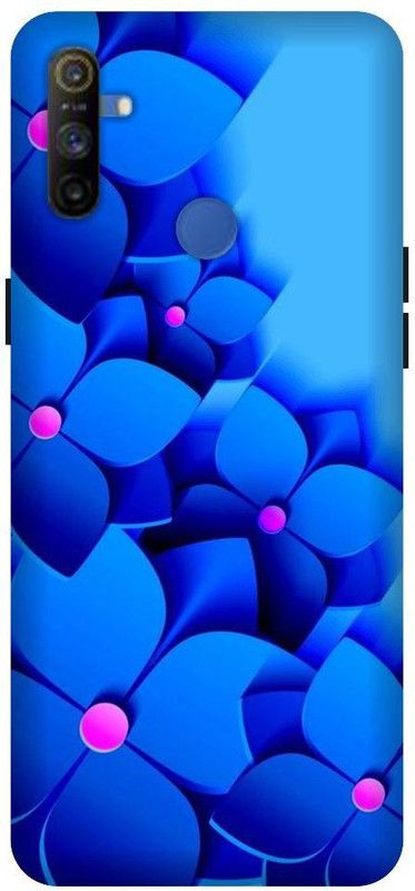 SSMORYA Back Cover for Realme Narzo 20A, Blue Drops Printed Back Cover  (Multicolor, Hard Case, Pack of: 1)