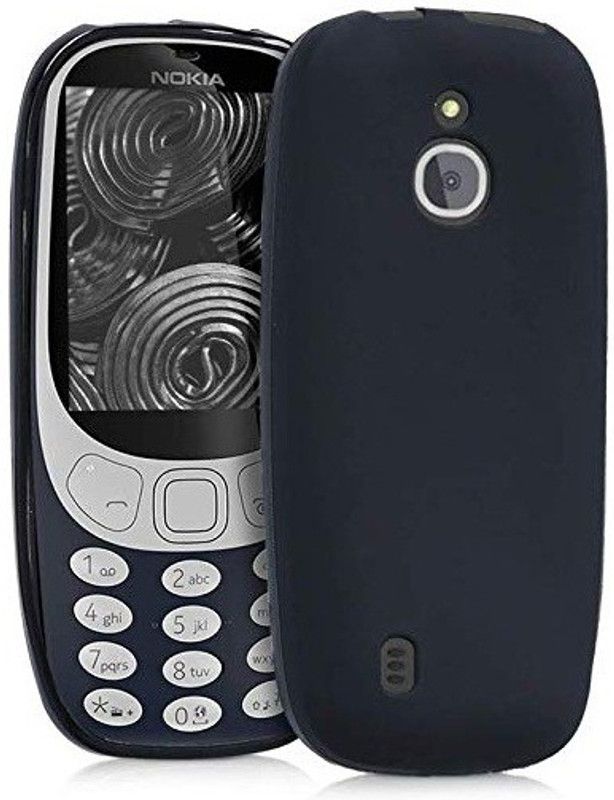 SmartPoint Back Cover for Nokia 3310 3G  (Black, Shock Proof, Silicon, Pack of: 1)