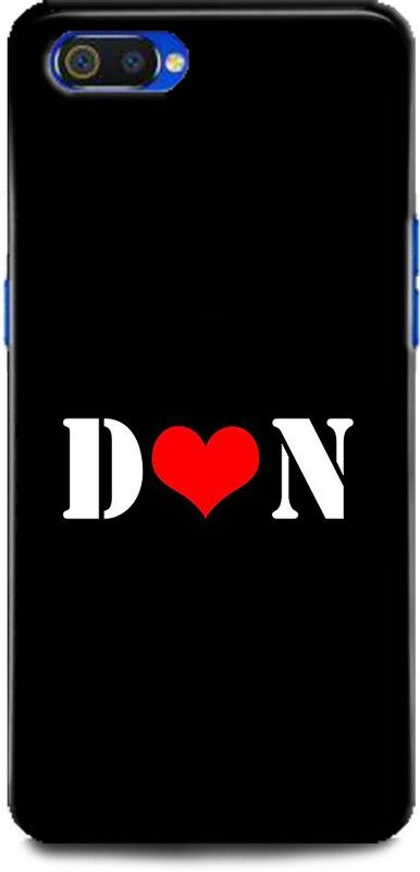 Afterglow Back Cover for Realme C2 D N, D LOVES N, NAME, LETTER, ALPHABET, DN LOVE, HART  (Multicolor, Shock Proof, Pack of: 1)