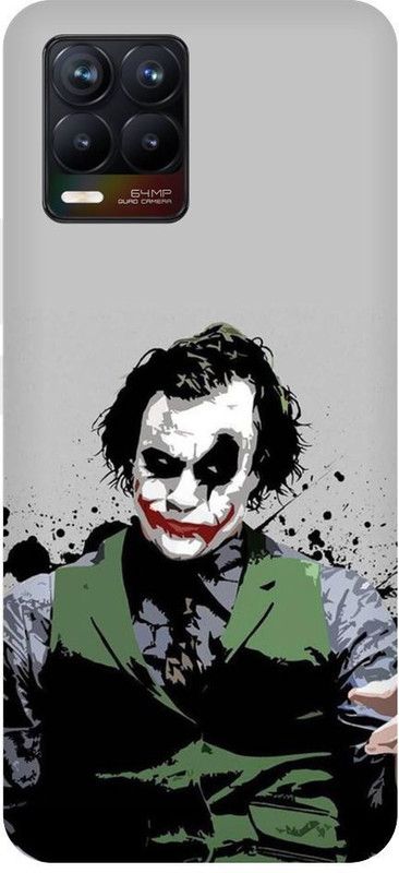 URCHIN Back Cover for Realme 8 Joker, Batman, Heath ledger joker, Batman Joker, Dark Knight, Why So Serious  (Multicolor, Shock Proof, Pack of: 1)