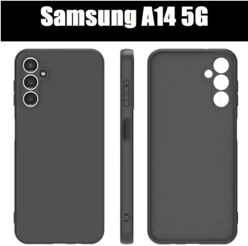 jpmobilecases Front & Back Case for Samsung Galaxy A14 5G  (Black, Shock Proof, Pack of: 1)