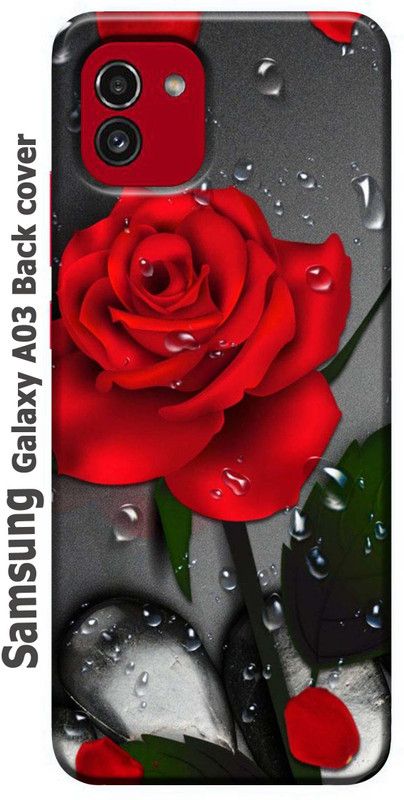 Starbun Back Cover for Samsung Galaxy A03 back cover  (Multicolor, Dual Protection, Silicon)