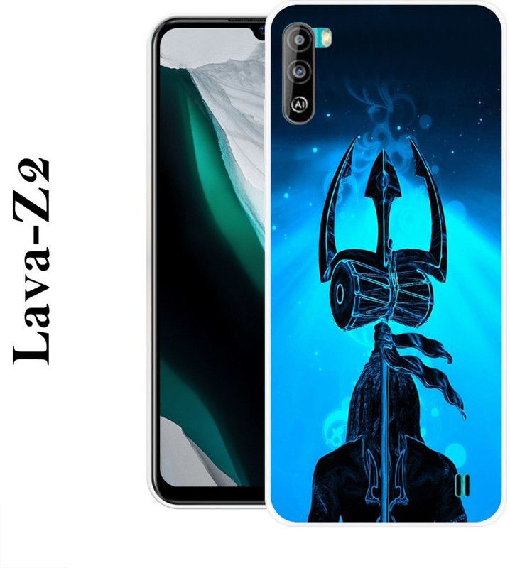 PALWALE BALAJI Back Cover for Lava Z2  (Blue, Silicon)