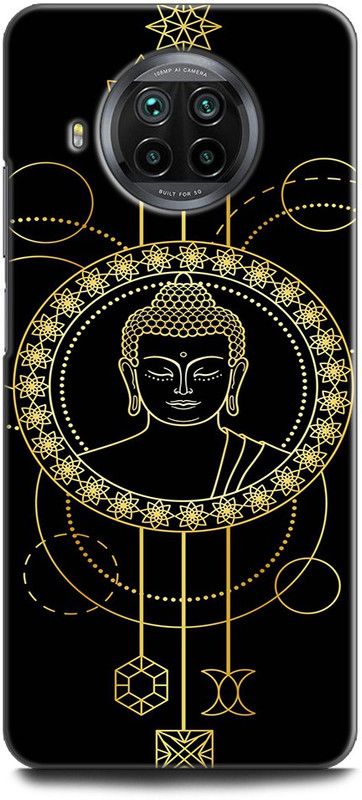 INDICRAFT Back Cover for Mi 10i GAUTAMA BUDDHA, GOD, LORD, ABSTRACT ART, PANTING, SPIRITUEL  (Multicolor, Dual Protection, Pack of: 1)