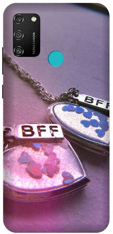 URCHIN Back Cover for Honor9A best friend, bff, girls, cute, sister, friends, love  (Multicolor, Shock Proof, Pack of: 1)