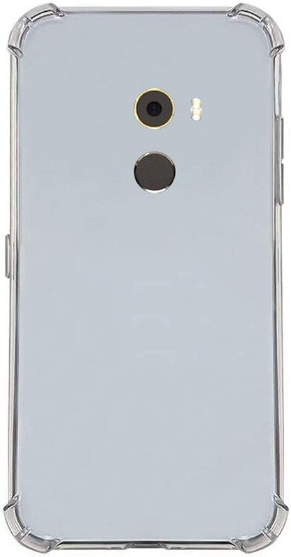 Helix Back Cover for Mi Mix 2  (Transparent, Shock Proof, Silicon, Pack of: 1)