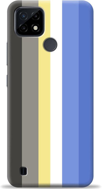 Crafter Back Cover for Realme C21  (Multicolor, Shock Proof, Pack of: 1)