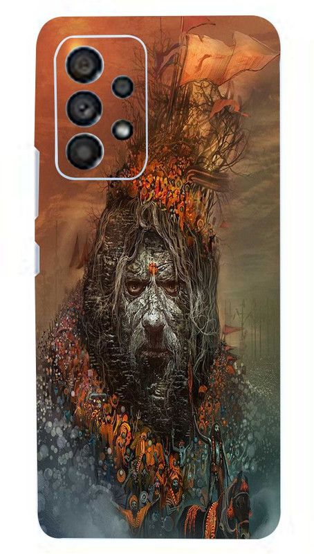 CLAXA Vishwanath Kashi Samsung Galaxy A33 5G Back Skin, Vishwanath Kashi Mobile Skin  (Vishwanath Kashi Skin With Super matte finish)