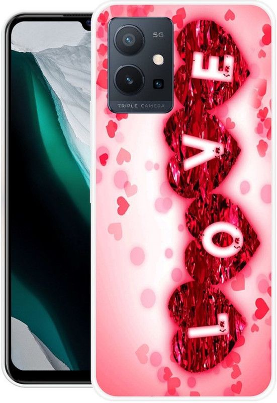 MeMi Back Cover for vivo T1 5G  (Multicolor, Shock Proof, Silicon, Pack of: 1)