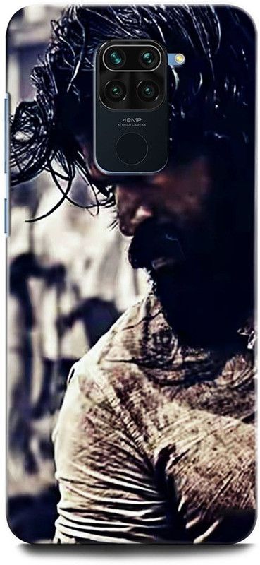 INTELLIZE Back Cover for REDMI Note 9 M2003J15SI YASH, KGF, ROCKING STAR, TAMIL HERO, TELUGU STAR  (Multicolor, Hard Case, Pack of: 1)