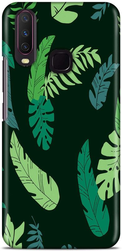 Sankee Back Cover for VIVO Y3  (Green, Hard Case)