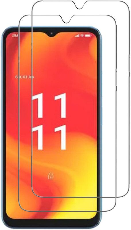 NSTAR Tempered Glass Guard for Lava Blaze Pro  (Pack of 2)