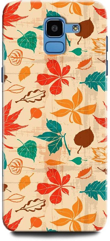 Afterglow Back Cover for SAMSUNG Galaxy On6 NATURE, FALL LEAVES, AUTUMN, ART, TEAL  (Multicolor, Shock Proof, Pack of: 1)